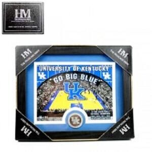 NCAA Kentucky Wildcats Coin Framed Stadium Photo Highland Mint Limited